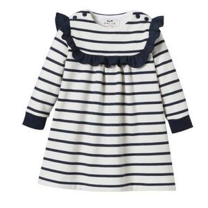 Cyrillus stripe dress toddler